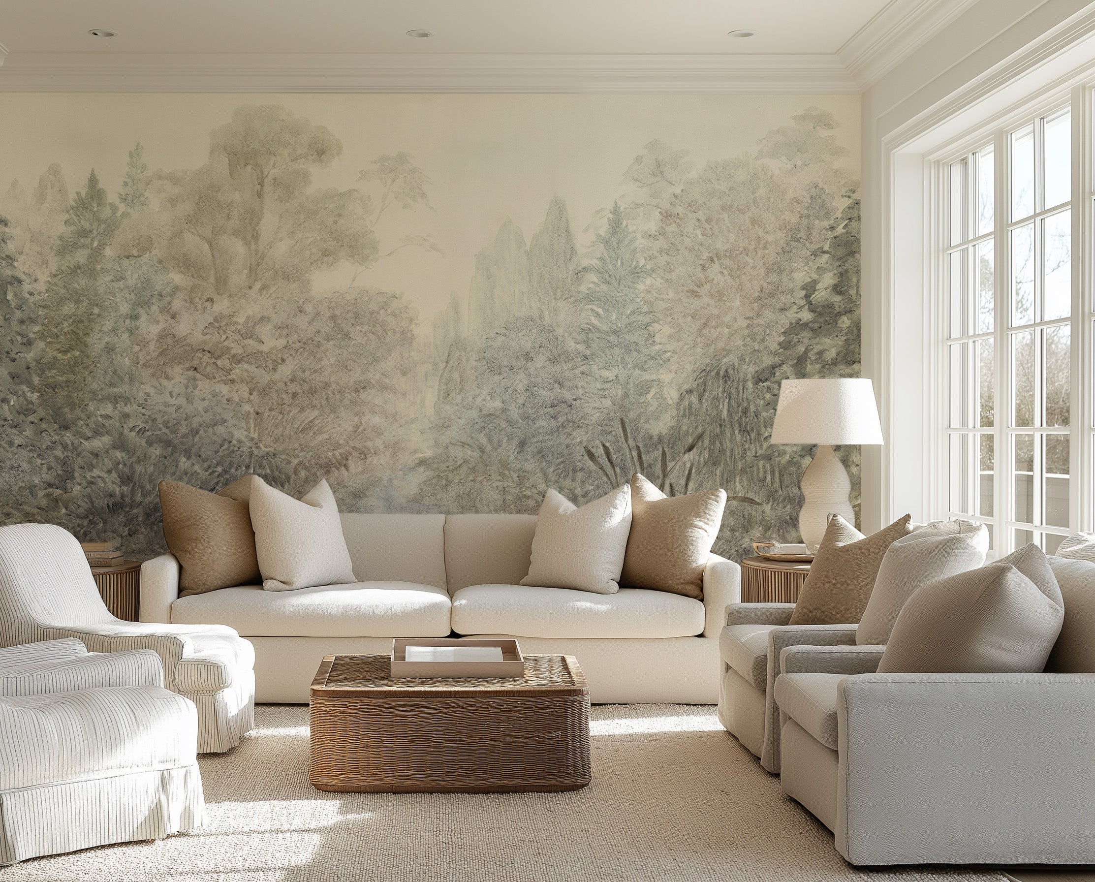 Gehan Homes Houston Corporate Office residential wallpaper installation in Houston TX