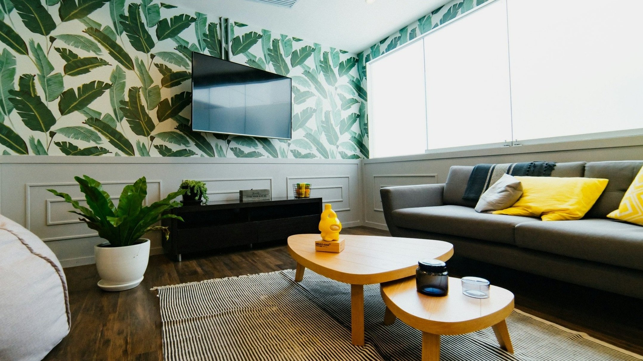 Gehan Homes Houston Corporate Office wallpaper installation in Houston TX modern interior wall finish